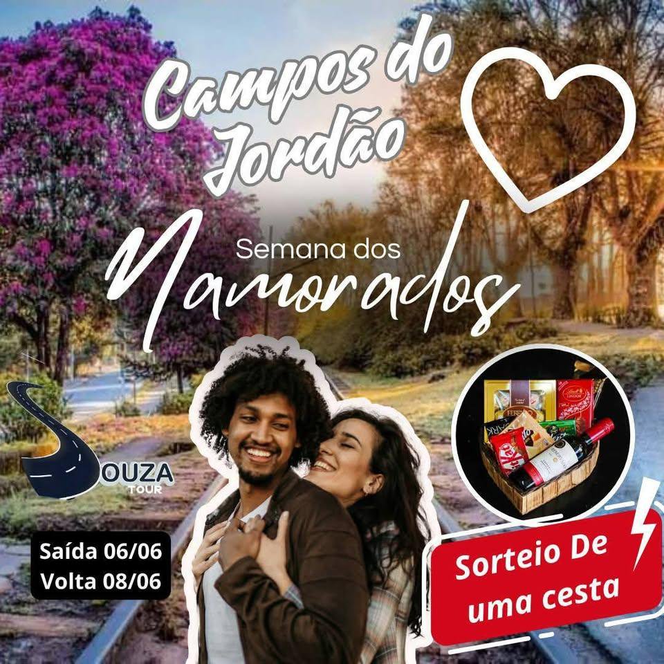  CAMPOS DO JORDÃO -Especial semana dos Namorados 