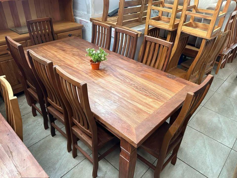  PROMOÇÃO IMPERDÍVEL! MESA 2x1 COM 8 CADEIRAS – PRONTA ENTREGA - Imagem 2