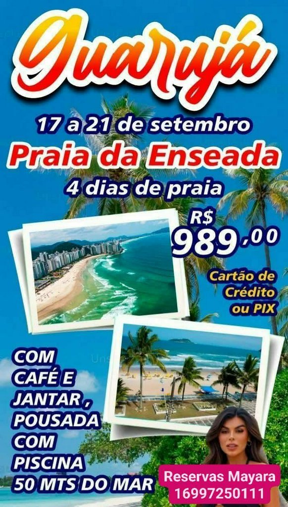  Excursão para o Guarujá! 