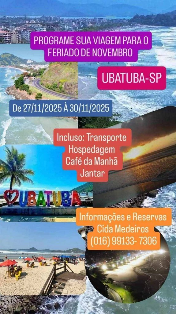 Excursão para Ubatuba!!