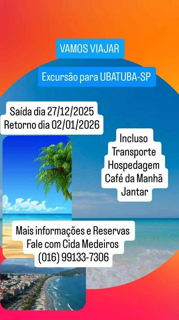 Vamos viajar para Ubatuba - SP!