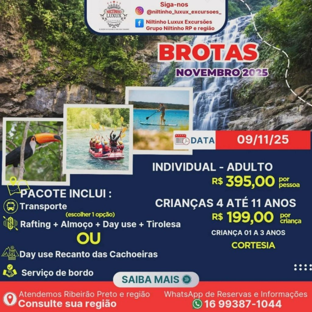  Excursão Brotas 