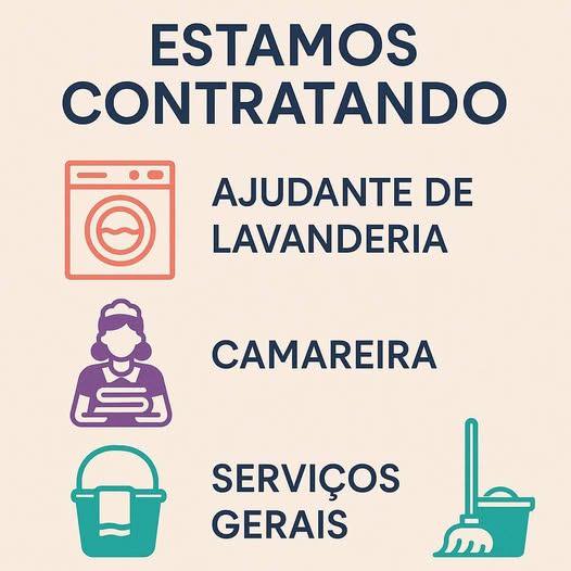 Estamos contratando!