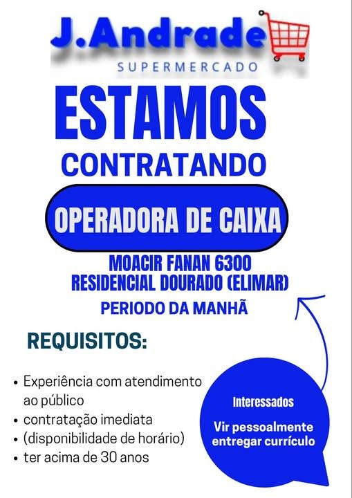 Operadora de Caixa
