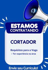 Contrata-se Cortador de Palmilhas