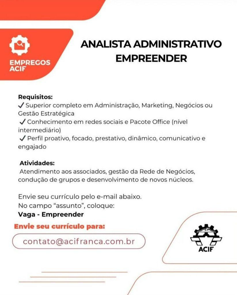 Analista Administrativo