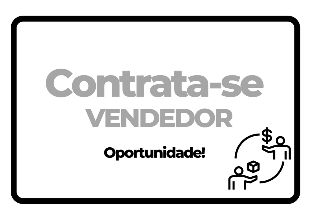 Vaga para Vendedor de Seguros